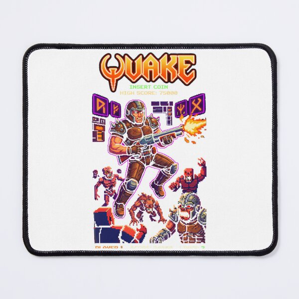 Item preview, Quake Retro Arcade designed and sold by AuPra.