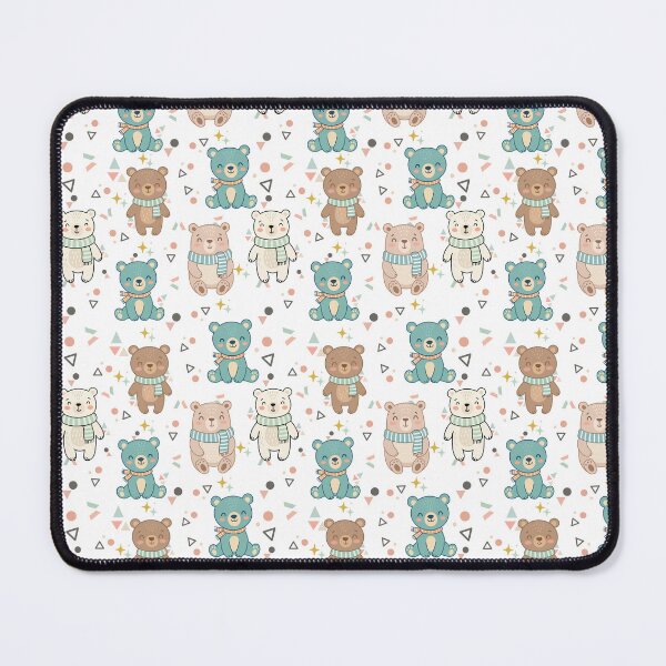 Item preview, Cute Little Bears Seamless Pattern designed and sold by prapapon.