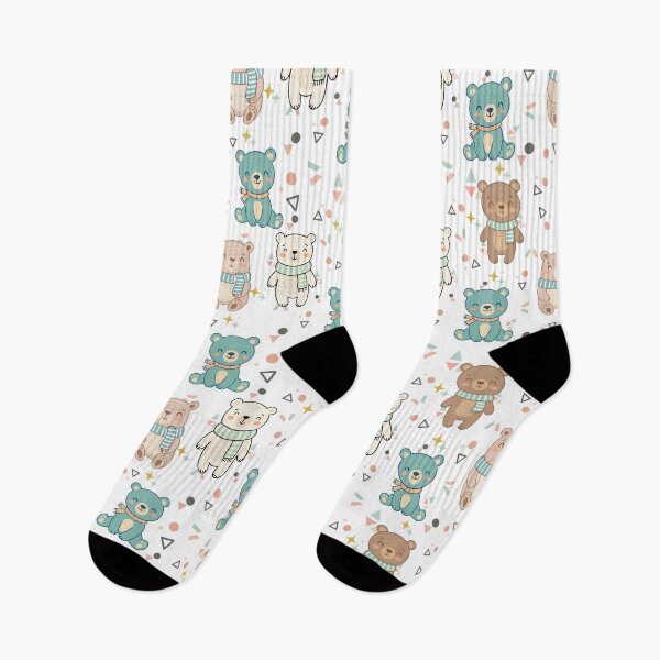 Item preview, Cute Little Bears Seamless Pattern designed and sold by prapapon.