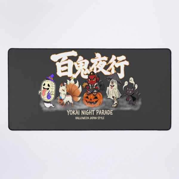 Item preview, Kawaii Japanese Yokai Night Parade Halloween designed and sold by Onigirineko .