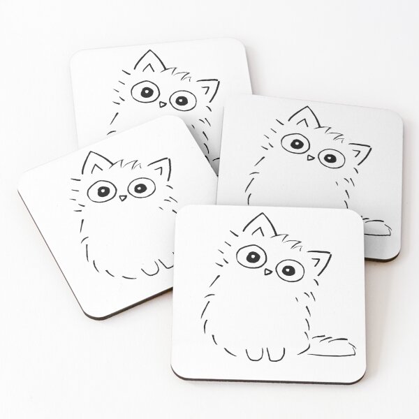 Item preview, Curious Cat designed and sold by OneWeirdDude.