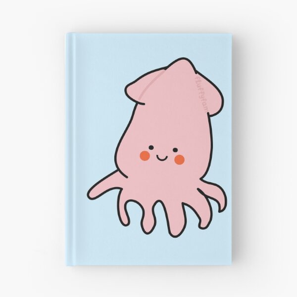 Item preview, Cute kawaii squid designed and sold by fluffyfamcraft.