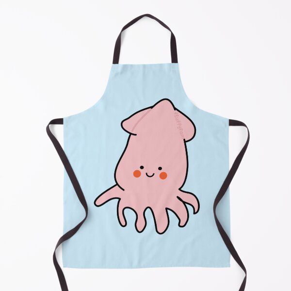 Item preview, Cute kawaii squid designed and sold by fluffyfamcraft.
