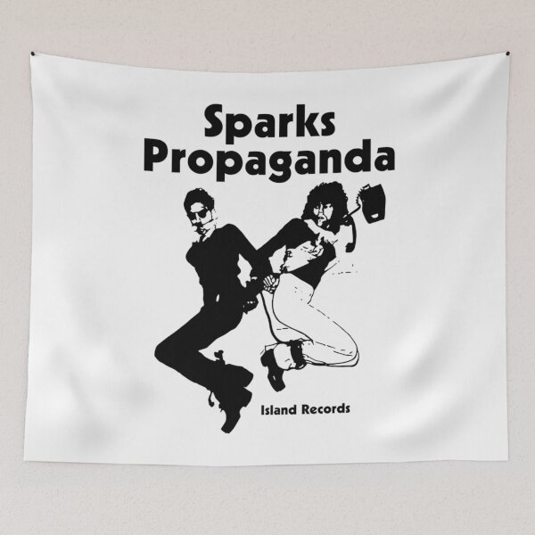 Item preview, Propaganda Island Records Sparks Band designed and sold by KileyBart.