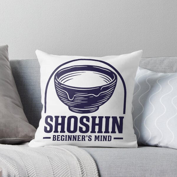 Item preview, Shoshin Beginner's Mind Empty Tea Bowl Woodcut designed and sold by Osmose-Studio.