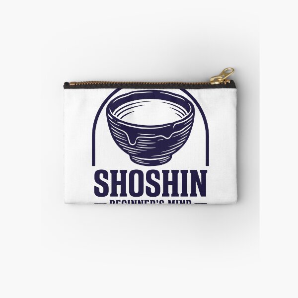 Item preview, Shoshin Beginner's Mind Empty Tea Bowl Woodcut designed and sold by Osmose-Studio.