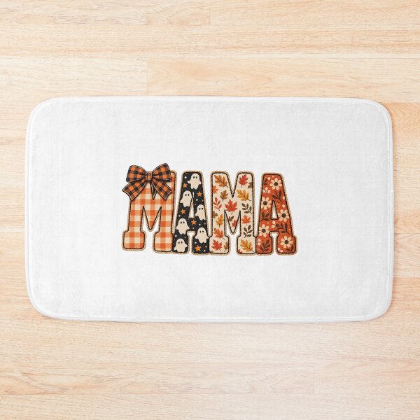 Item preview, Fall Mama Patch With Halloween Ghosts  designed and sold by DYALEEZ-XCR.