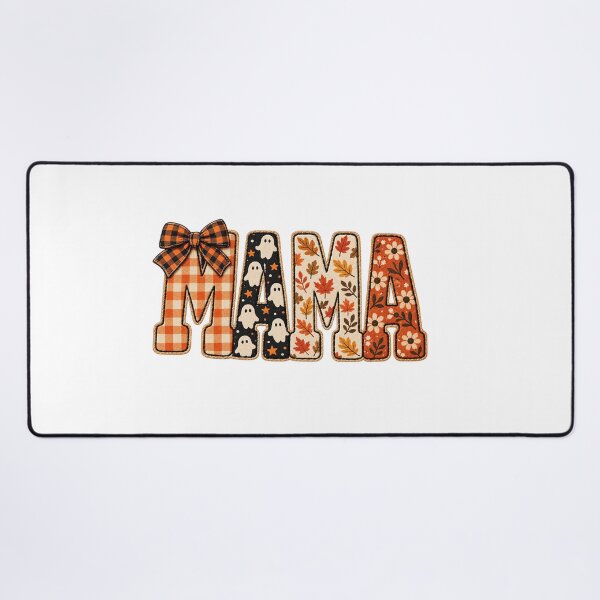 Item preview, Fall Mama Patch With Halloween Ghosts designed and sold by DYALEEZ-XCR.
