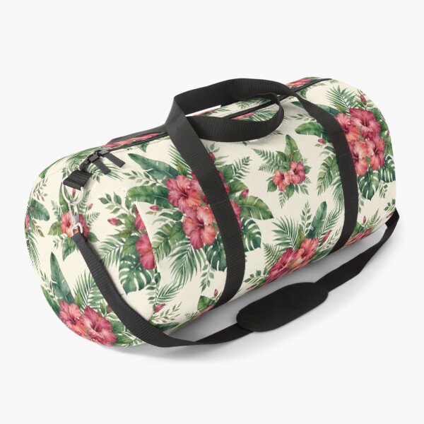 Item preview, Vintage Watercolor Tropical Hibiscus Floral Pattern designed and sold by bvdesignart.