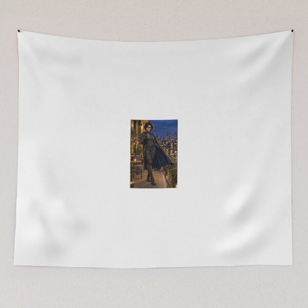Item preview, Sarah Duvall as the caped crusader in city designed and sold by CathryneDelamort.