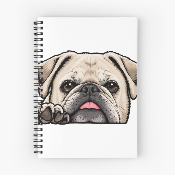 Item preview, Little Foo the Pug in Fawn designed and sold by Little Foo the Pug.