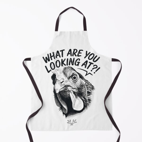 Item preview, What Are You Looking At?! | Grumpy Rooster  designed and sold by CleverCulture.