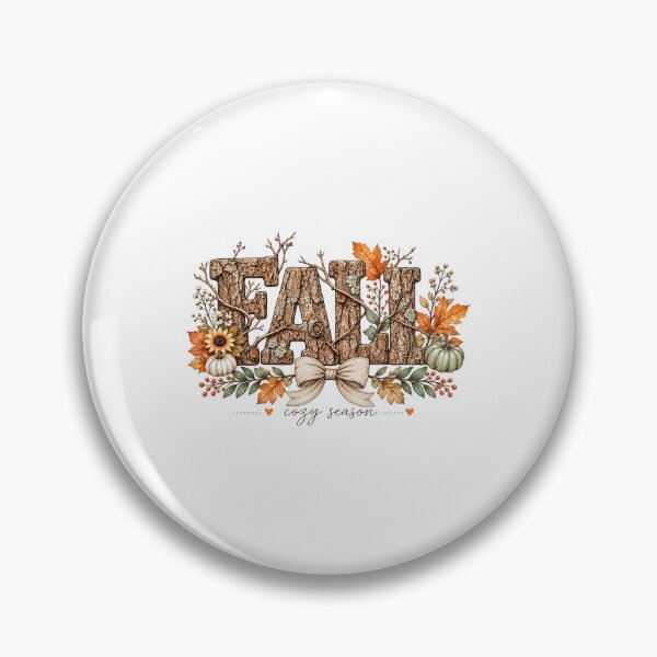 Item preview, Fall Cozy Season Rustic Bark Typography Pumpkin Graphic designed and sold by DYALEEZ-XCR.