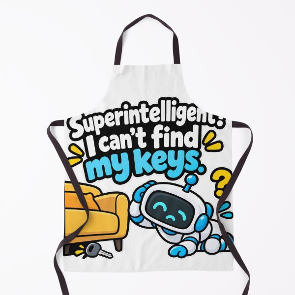 Item preview, Superintelligent I Cant Find My Keys Funny Quote Design designed and sold by Kenzie & Co.