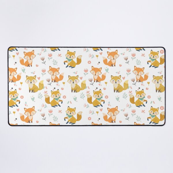 Item preview, Cute Little Fox Seamless Pattern designed and sold by prapapon.