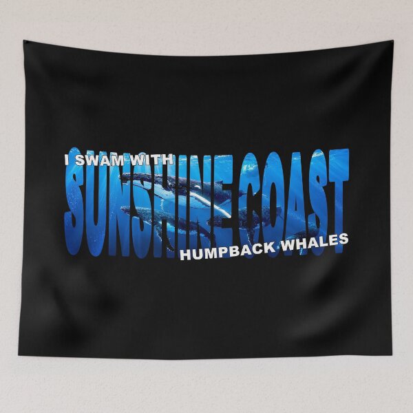 Item preview, I Swam With SUNSHINE COAST Humpback Whales - Queensland Australia designed and sold by Adam Gormley.