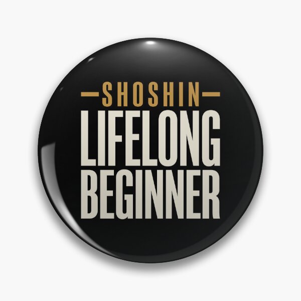 Item preview, Beginner's Mind: Lifelong Beginner, Shoshin Typography designed and sold by Osmose-Studio.