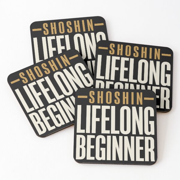 Item preview, Beginner's Mind: Lifelong Beginner, Shoshin Typography designed and sold by Osmose-Studio.