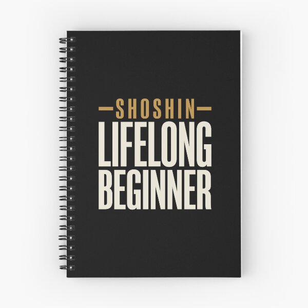 Item preview, Beginner's Mind: Lifelong Beginner, Shoshin Typography designed and sold by Osmose-Studio.