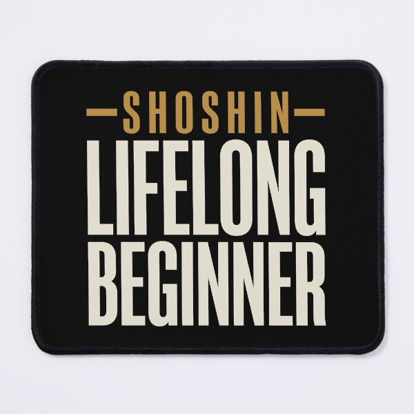 Item preview, Beginner's Mind: Lifelong Beginner, Shoshin Typography designed and sold by Osmose-Studio.