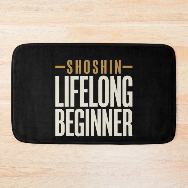Item preview, Beginner's Mind: Lifelong Beginner, Shoshin Typography designed and sold by Osmose-Studio.