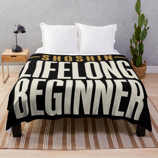 Item preview, Beginner's Mind: Lifelong Beginner, Shoshin Typography designed and sold by Osmose-Studio.