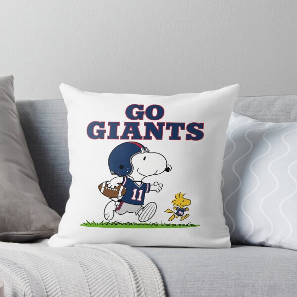 Item preview, Snoopy & Woodstock New York Giants Football Retro F414 designed and sold by GLUVY-THEME.