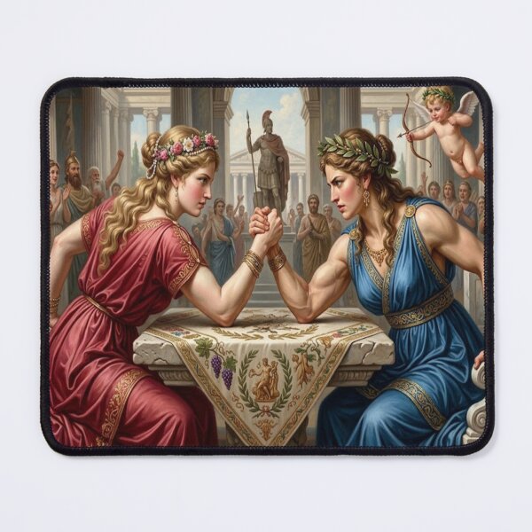 Item preview, Aphrodite and Venus throw down designed and sold by GAWPAWshop.