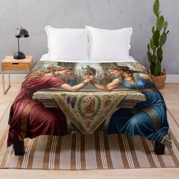 Aperçu de l'œuvre Aphrodite et Vénus se disputent créée et vendue par GAWPAWshop.
