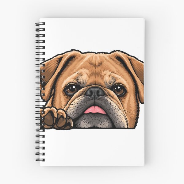 Item preview, Little Foo the Pug in Brown designed and sold by Little Foo the Pug.