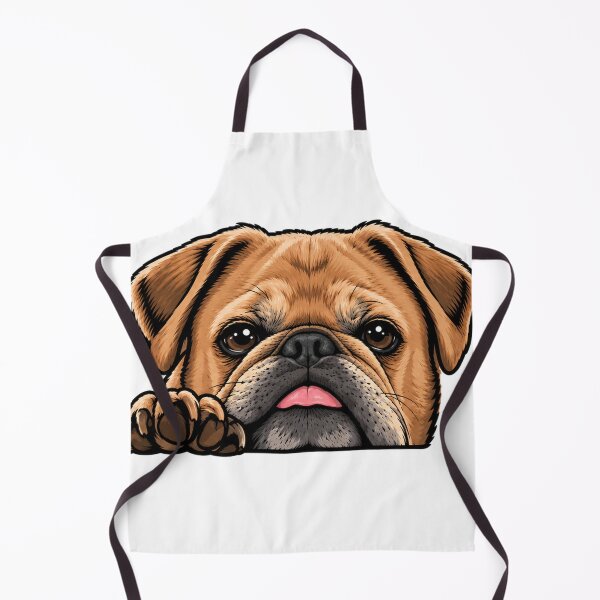 Item preview, Little Foo the Pug in Brown designed and sold by Little Foo the Pug.