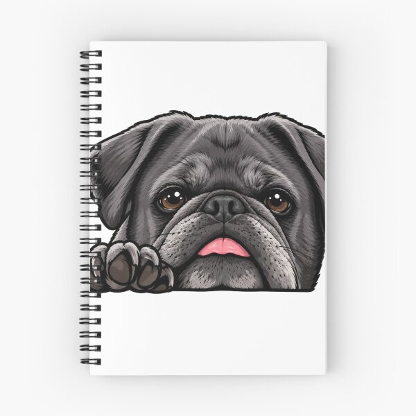 Item preview, Little Foo the Pug in Black designed and sold by Little Foo the Pug.