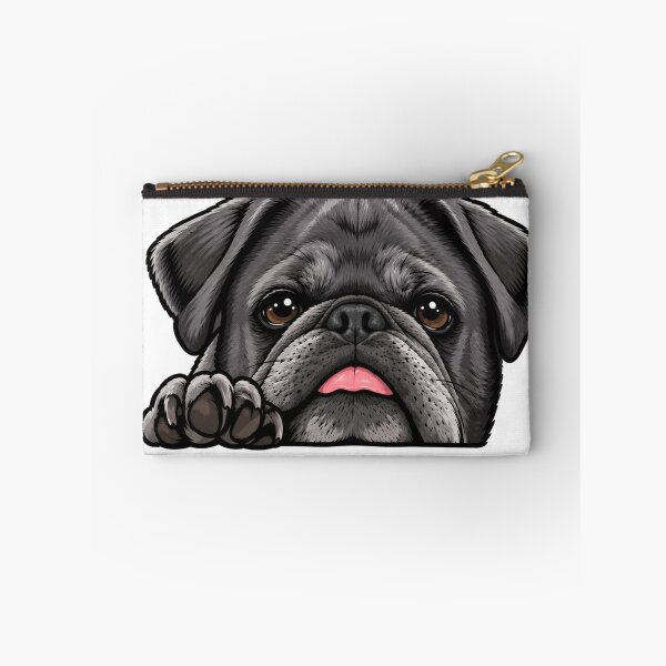 Item preview, Little Foo the Pug in Black designed and sold by Little Foo the Pug.