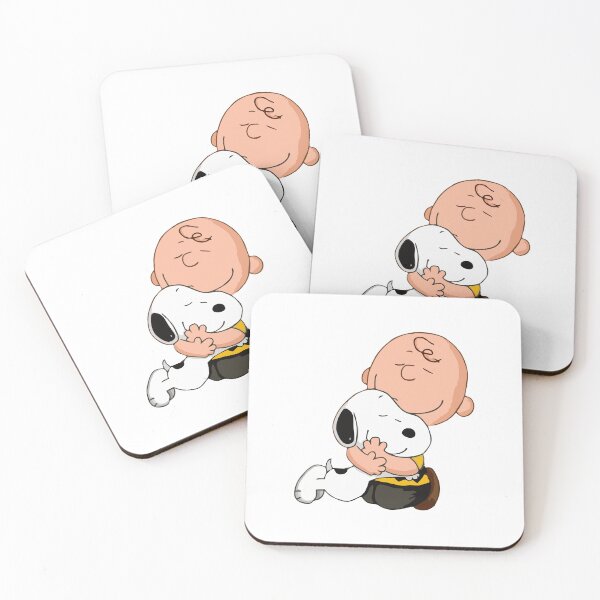 Item preview, Charlie Brown Hugging Snoopy Cute Peanuts Illustration designed and sold by anthonyplynch.