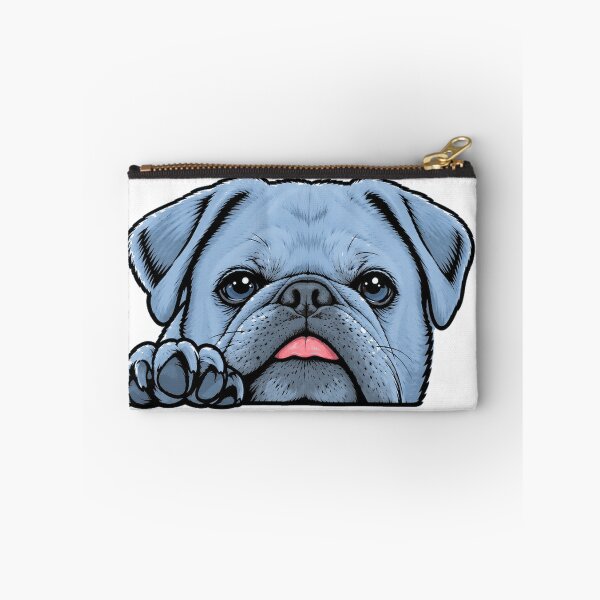 Item preview, Little Foo the Pug in Blue designed and sold by Little Foo the Pug.