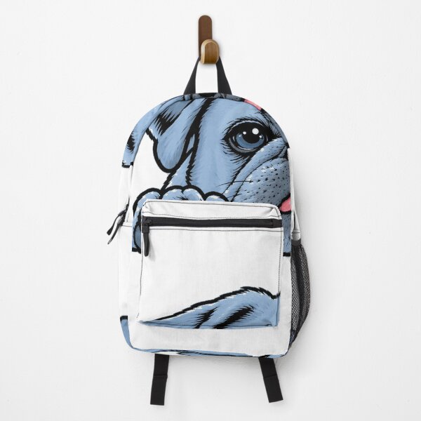 Item preview, Little Foo the Pug in Blue designed and sold by Little Foo the Pug.