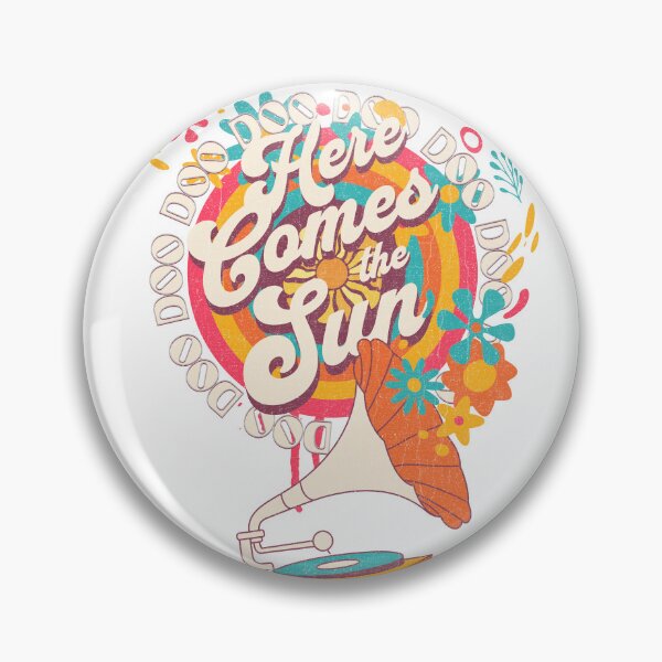 Item preview, Here Comes the Sun - Groovy Gramophone designed and sold by Nacho Average Designs.