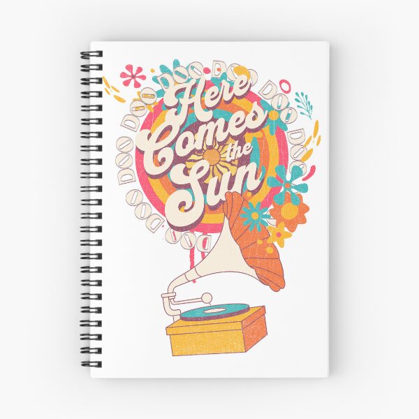 Item preview, Here Comes the Sun - Groovy Gramophone designed and sold by Nacho Average Designs.