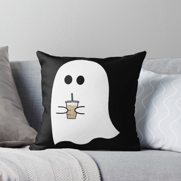 Item preview, Ghost Drinking Iced Coffee designed and sold by blessedblossom-.