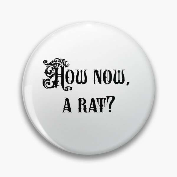Item preview, ¿Y ahora qué, una rata? (Letras negras) designed and sold by Silly Goose Studios.