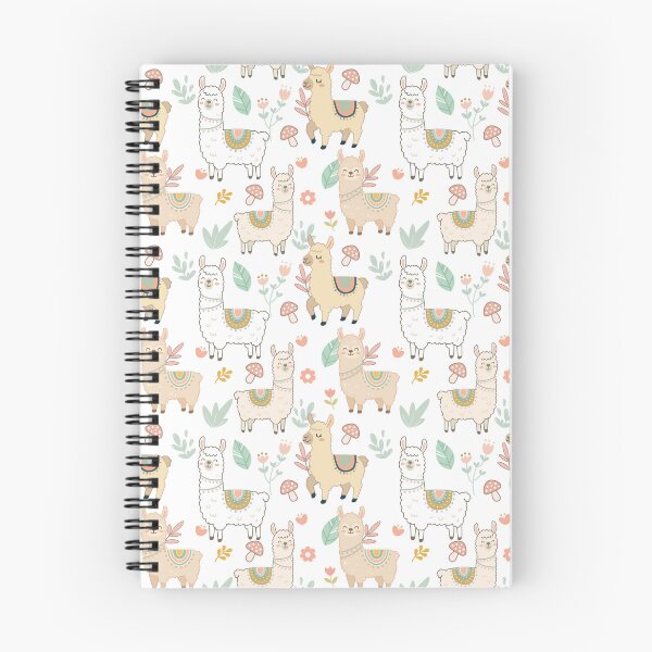 Item preview, Cute Llama Alpaca Seamless Pattern designed and sold by prapapon.