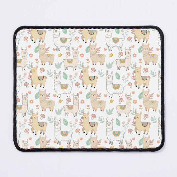 Item preview, Cute Llama Alpaca Seamless Pattern designed and sold by prapapon.