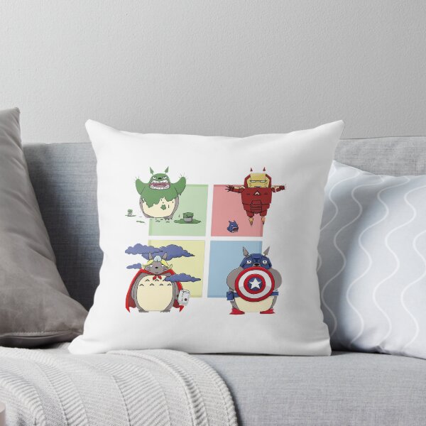 Item preview, My Neighbor Totoro Avengers Superhero Parody Mashup designed and sold by anthonyplynch.