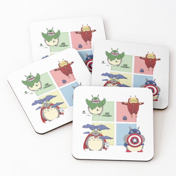 Item preview, My Neighbor Totoro Avengers Superhero Parody Mashup designed and sold by anthonyplynch.