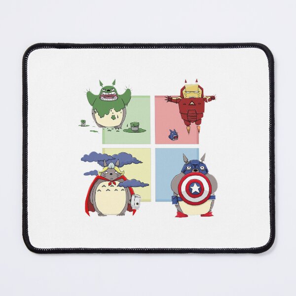 Item preview, My Neighbor Totoro Avengers Superhero Parody Mashup designed and sold by anthonyplynch.
