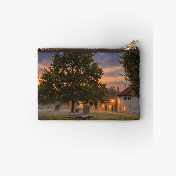 Item preview, An English churchyard at dusk in autumn designed and sold by KALEIDOSCOPE UK.