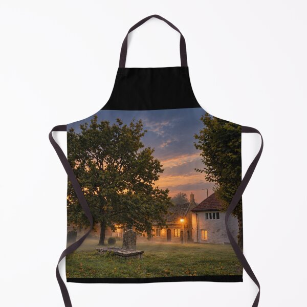 Item preview, An English churchyard at dusk in autumn designed and sold by KALEIDOSCOPE UK.