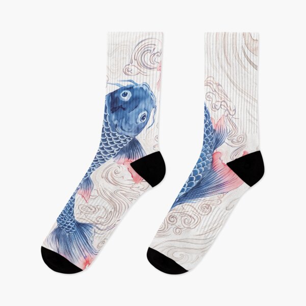 Item preview, Yin Yang Koi Fish Chinoiserie designed and sold by Fani*.
