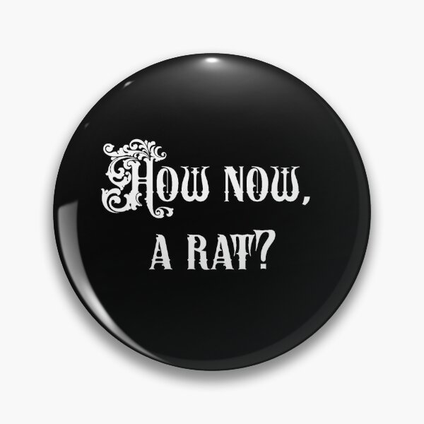Item preview, ¿Y ahora qué, una rata? (Letras blancas) designed and sold by Silly Goose Studios.