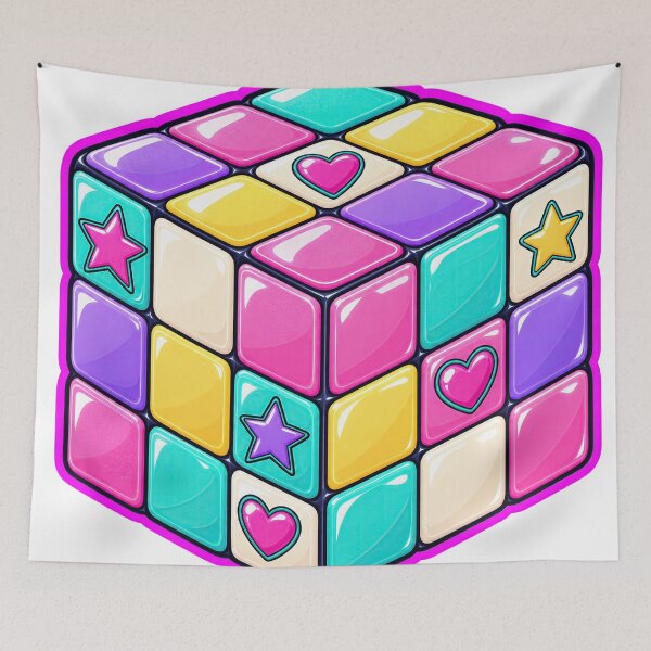 Item preview, Cozy 80s Puzzle Cube designed and sold by The198X.